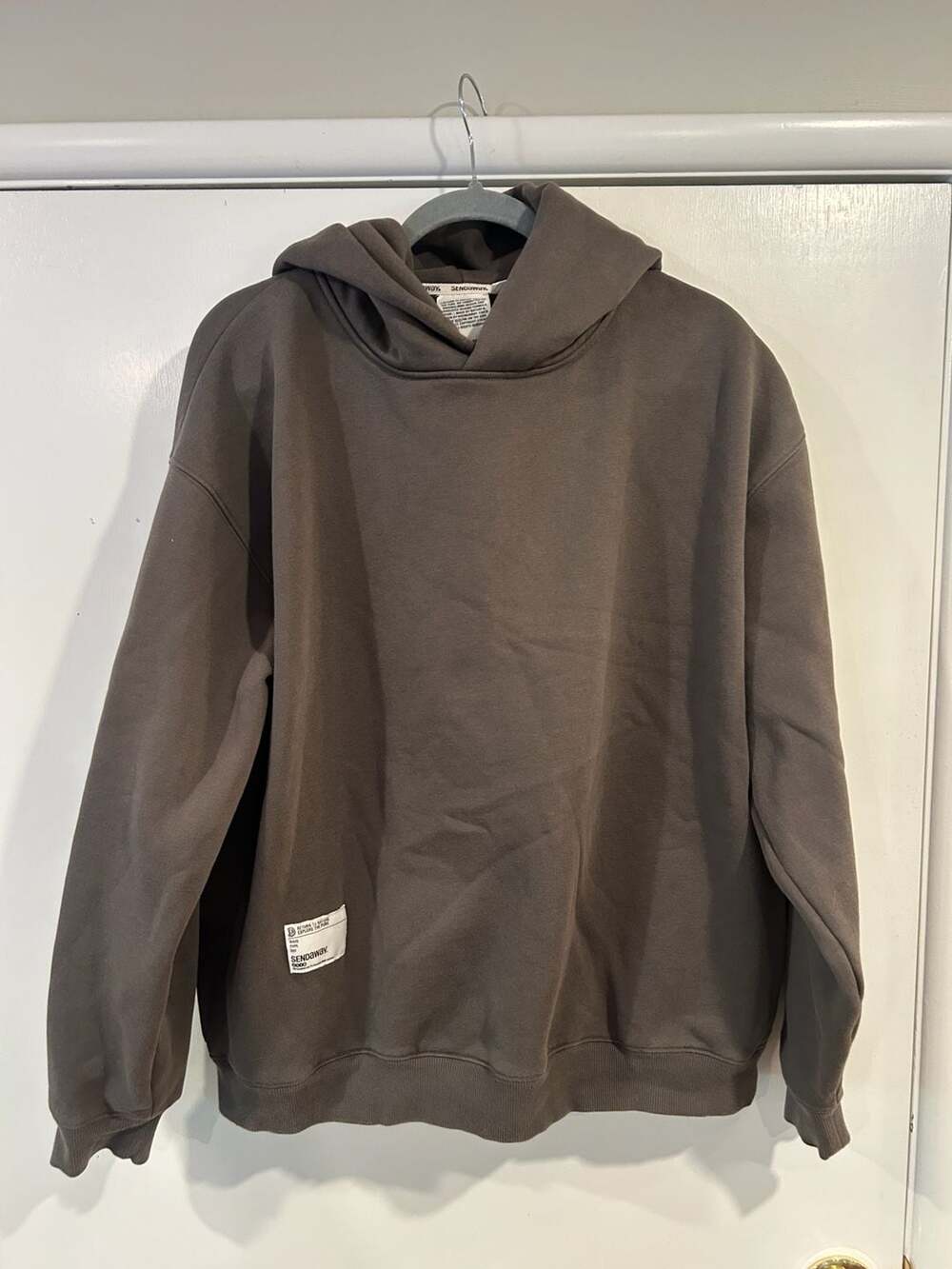 Sendaway OldGuard Oversized Brown Hoodie